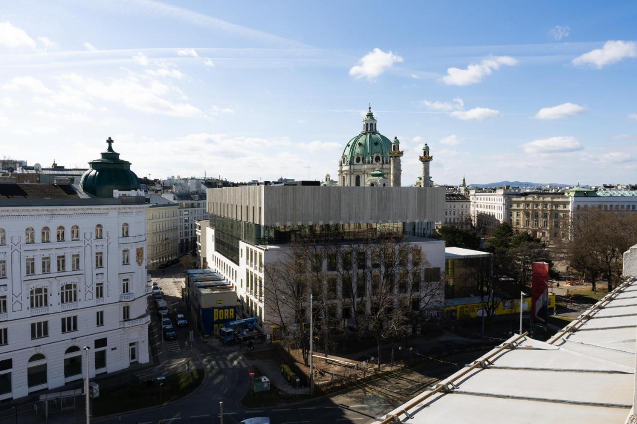 180m2 Penthouse, Luxury Next To Karlskirche And Parking Included Apartament Wiedeń